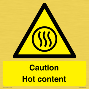 Caution Hot content